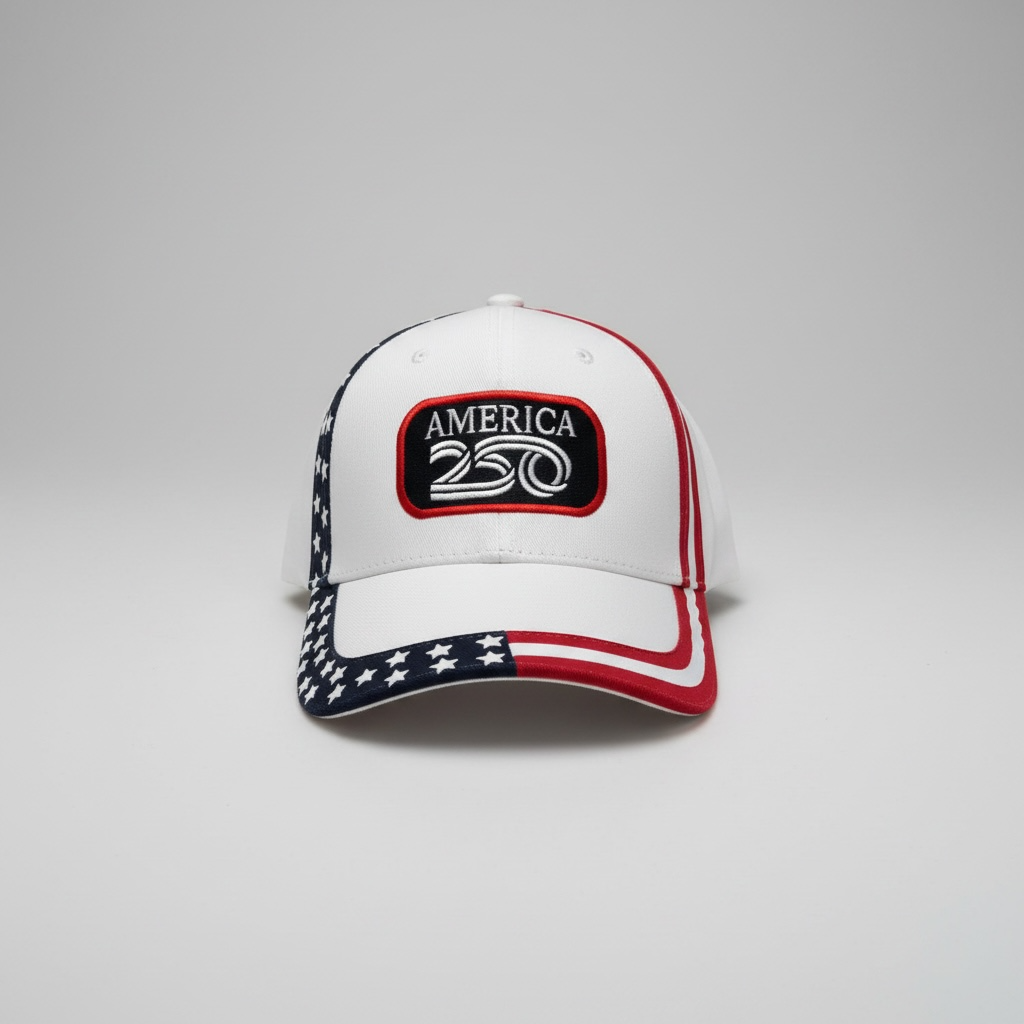 America 250 series hat - White