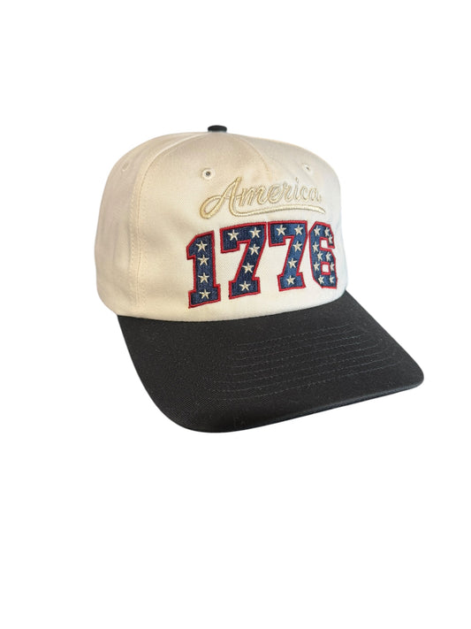 America 1776 Series White with American Flag Numbers