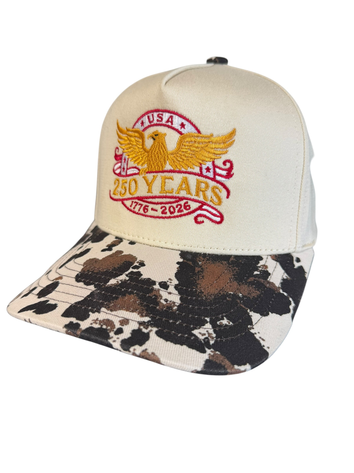 America 250 Series Hat with Leopard Bill