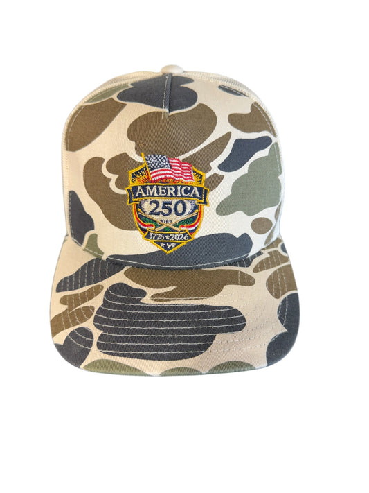 America 250 Series Camo Hat