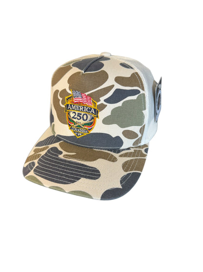America 250 Series Camo Hat