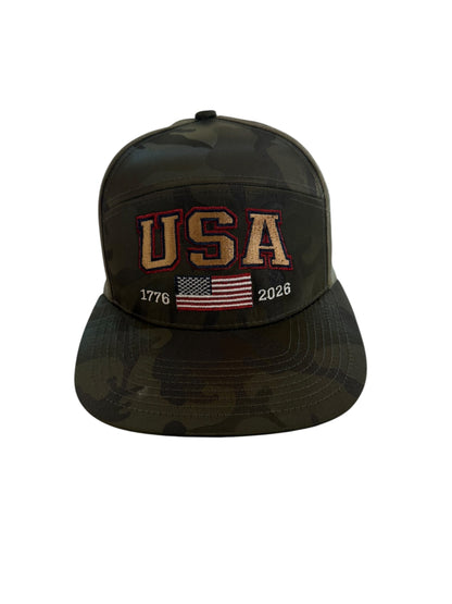 America Series "USA" Dark Camo Hat