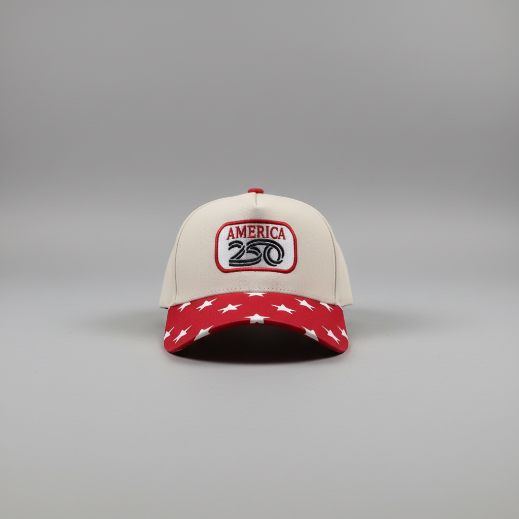America 250 series hat - Natural Twill