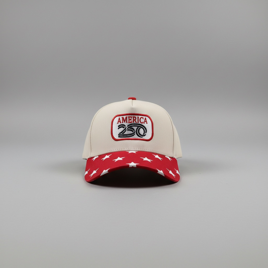 America 250 series hat - Natural Twill