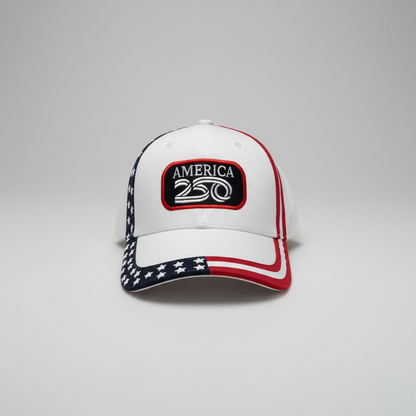 America 250 series hat - White