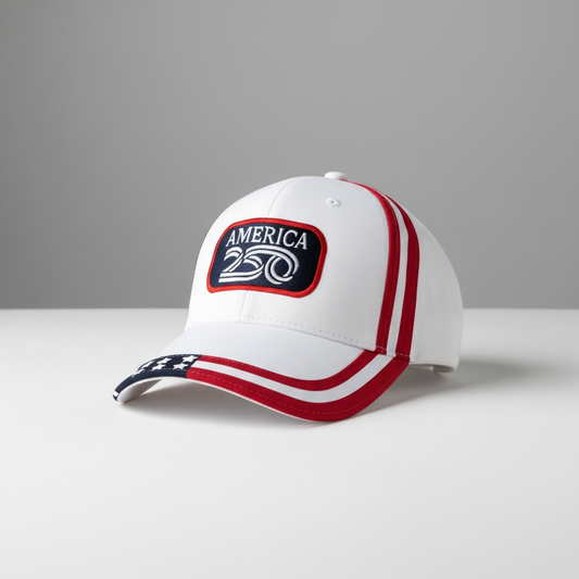 America 250 series hat - White