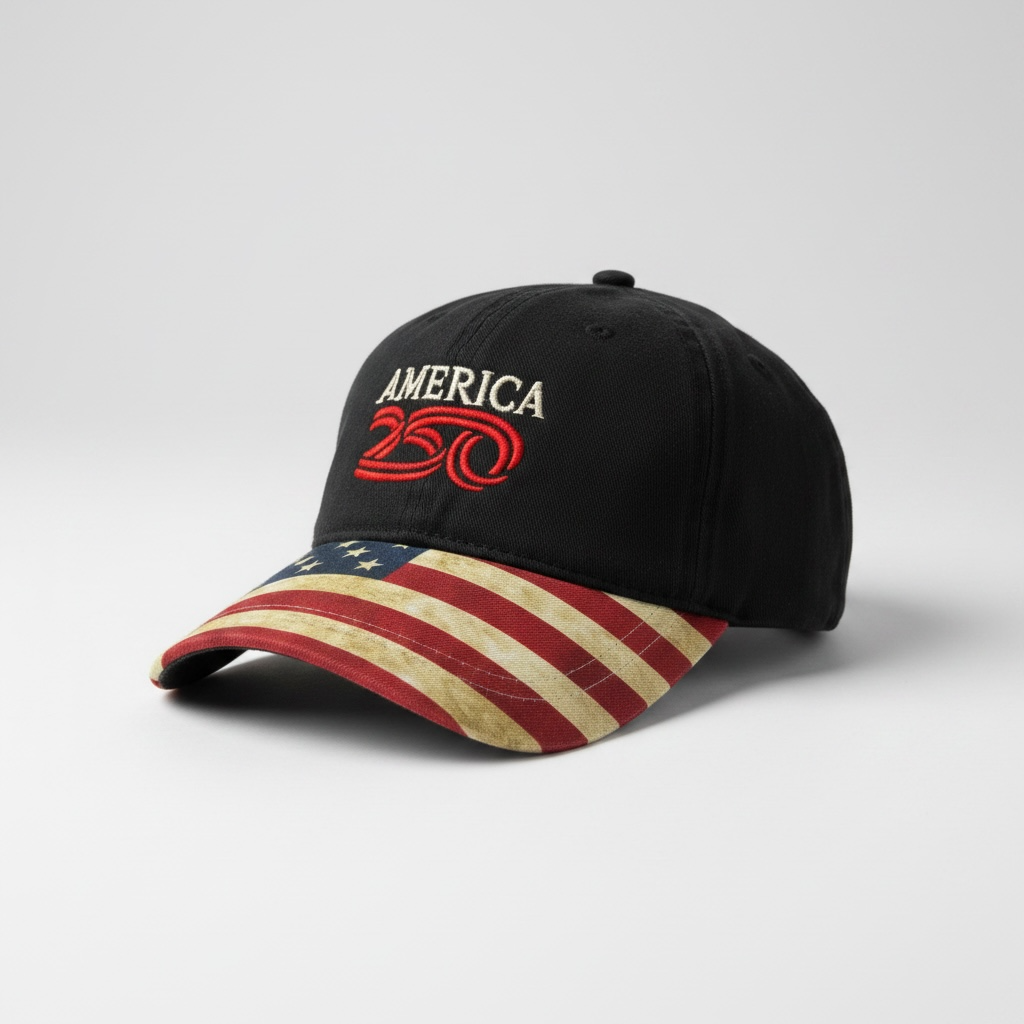 America 250 series hat - Black