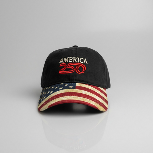 America 250 series hat - Black